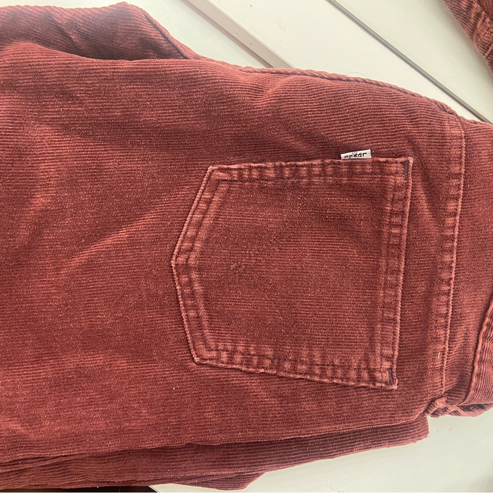 Levi's Brick Red Corduroy Pants Boot cut